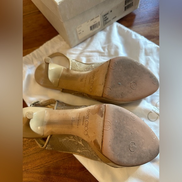 Jimmy Choo Nova Lace - nude color - Picture 5 of 12